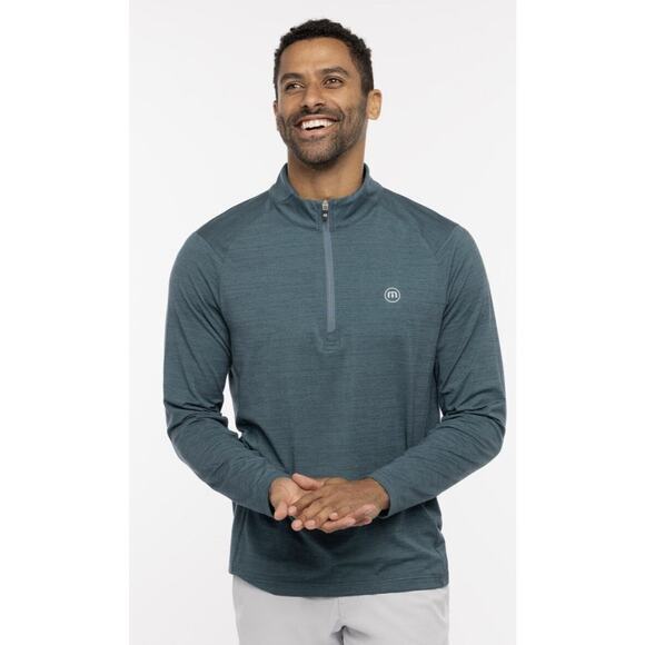 TRAVISMATHEW MENS FRESH ENERGY 1/4 ZIP‎ GOLF PULLOVER SIZE 2XL - Picture 1 of 10